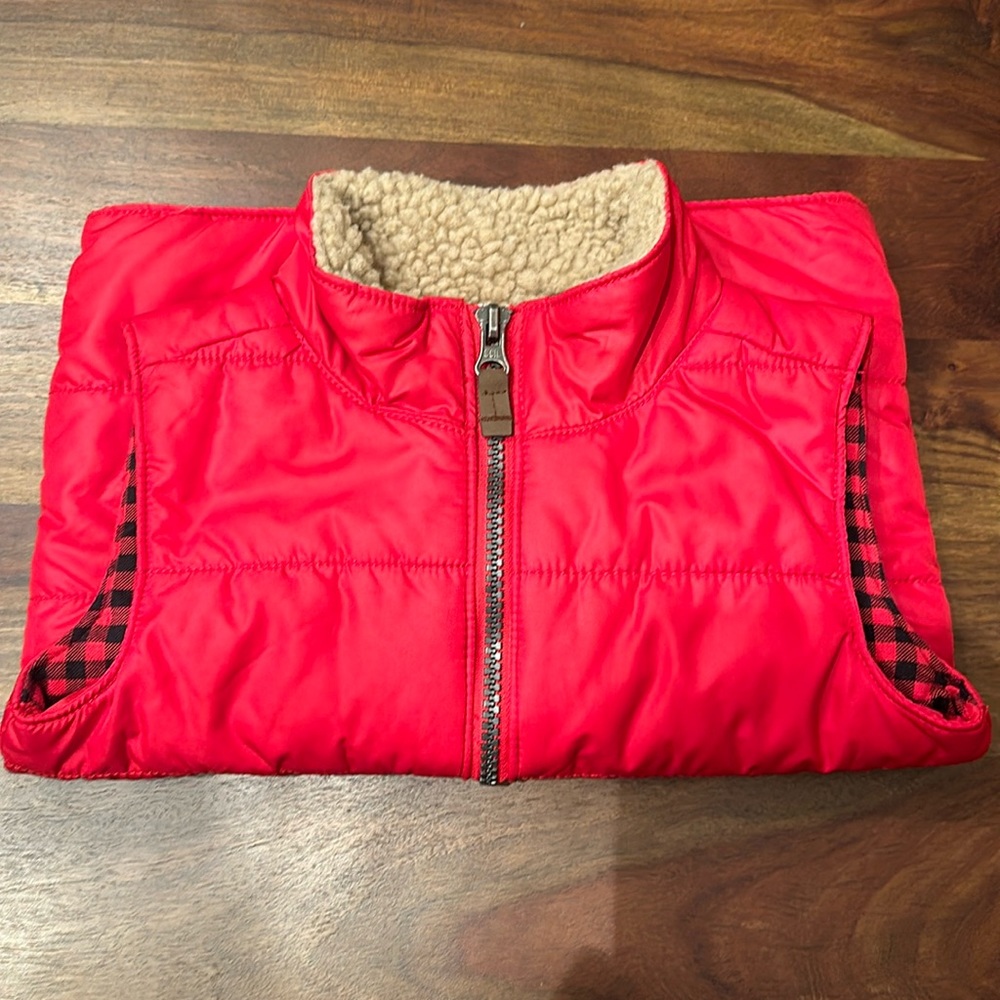 Zip Front Puffer Vest